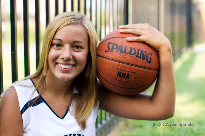 Senior Portrait Rachel Lawrence Sports Basketball