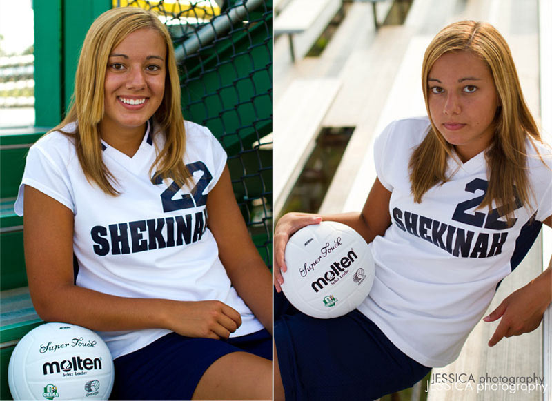 Senior Portrait Rachel Lawrence Sports Volleyball