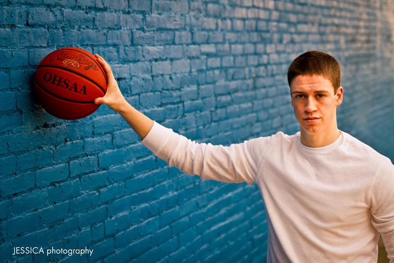 Senior-Photos-Jonathan-Roby Urban/City Basketball Pose