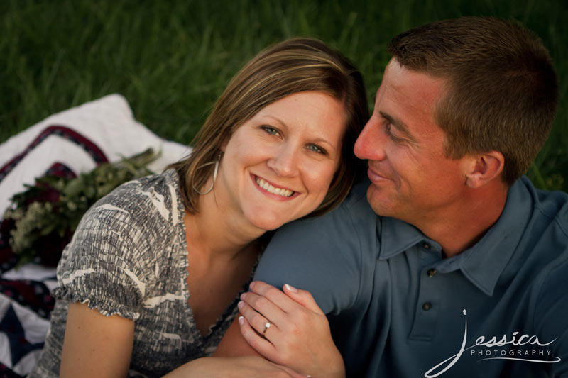 Engagement Pic of Jeremy Miller & Jennifer Watson 