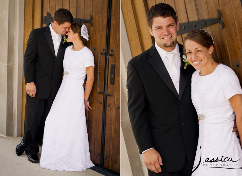 Wedding Pic of Zachary & Allison Gingerich at St. Brigid of Killdare, Dublin Ohio