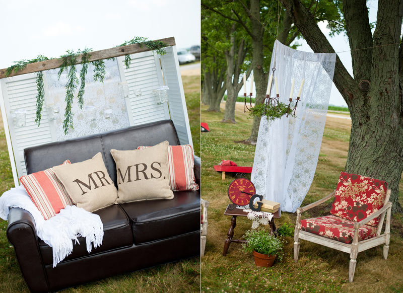 Wedding Pic of Allison & Zachary Gingerich at reception