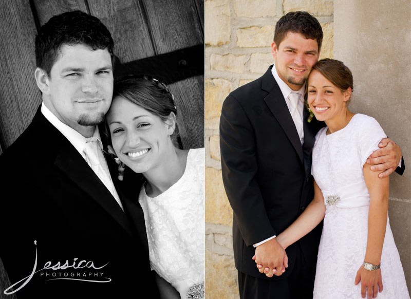 Wedding Pic of Zachary & Allison Gingerich at St. Brigid of Killdare, Dublin Ohio