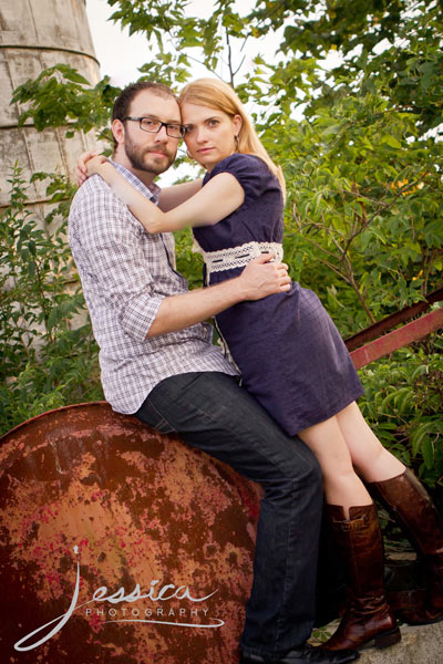 Engagement Portrait of Mark Donnelly & Stacey Forman 