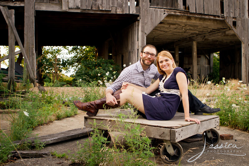 Engagement Portrait of Mark Donnelly & Stacey Forman 