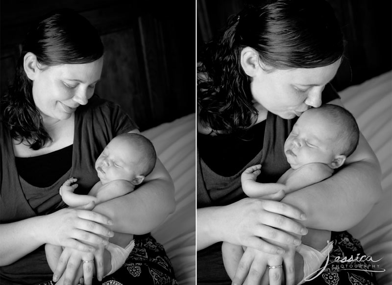Baby Boy Portrait with Mother