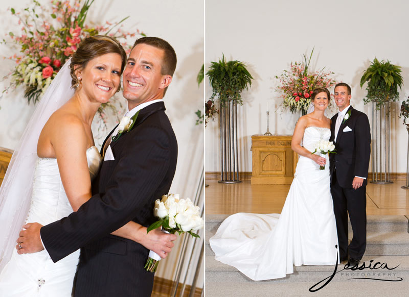 Wedding Pic of Jeremy Miller & Jennifer Watson Miller
