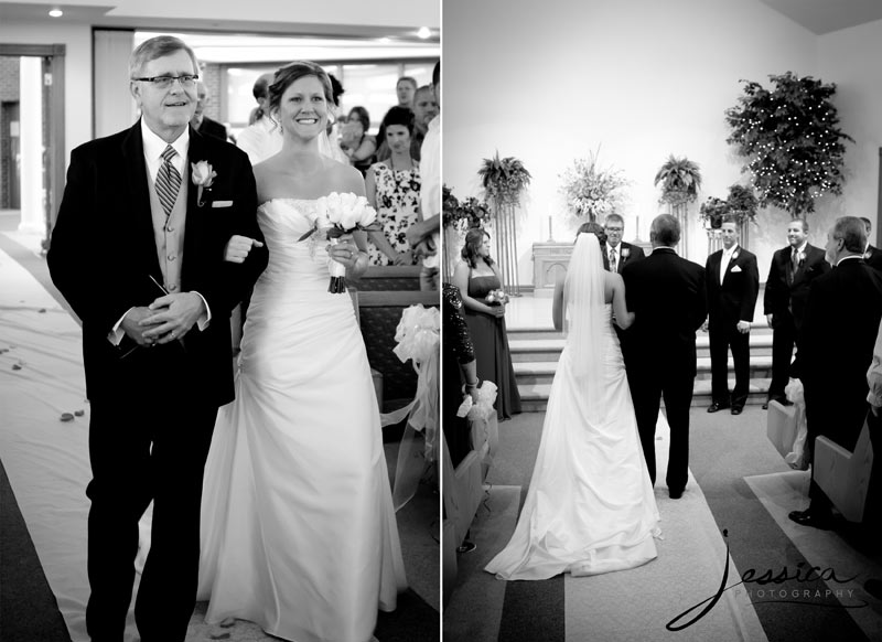 Wedding Pic of Jeremy Miller & Jennifer Watson Ceremony