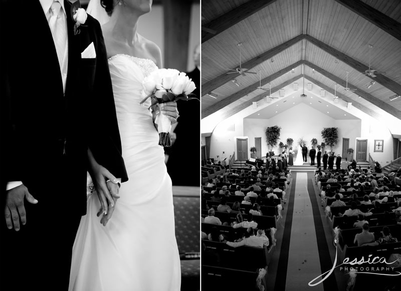 Wedding Pic of Jeremy Miller & Jennifer Watson Ceremony