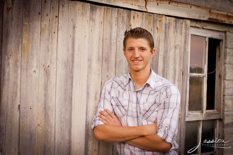 Senior Portrait of Tyler Headings 