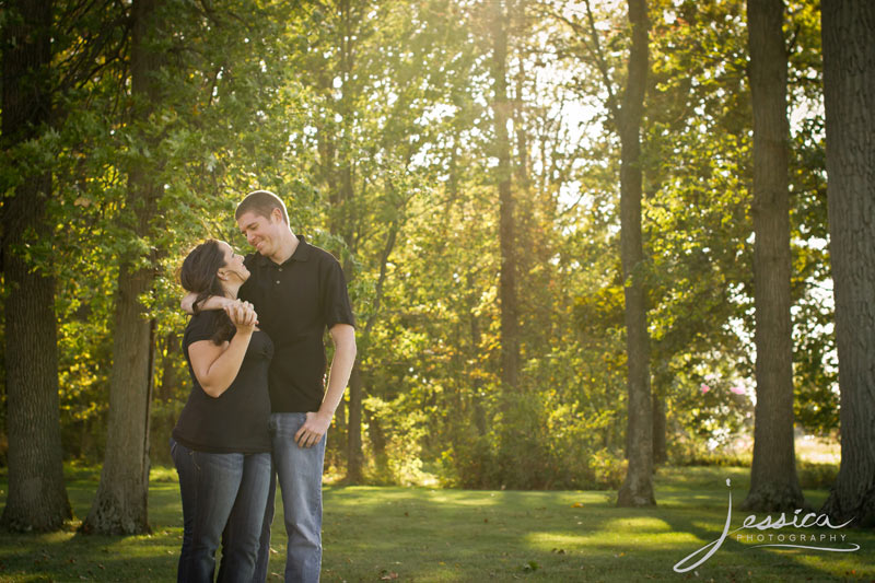 Engagement Portraits of Brooke Beachy & Ory Roberts