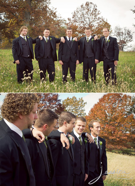 Wedding Portrait of Emily Troyer Beachy and Hans Beachy Bridal Party