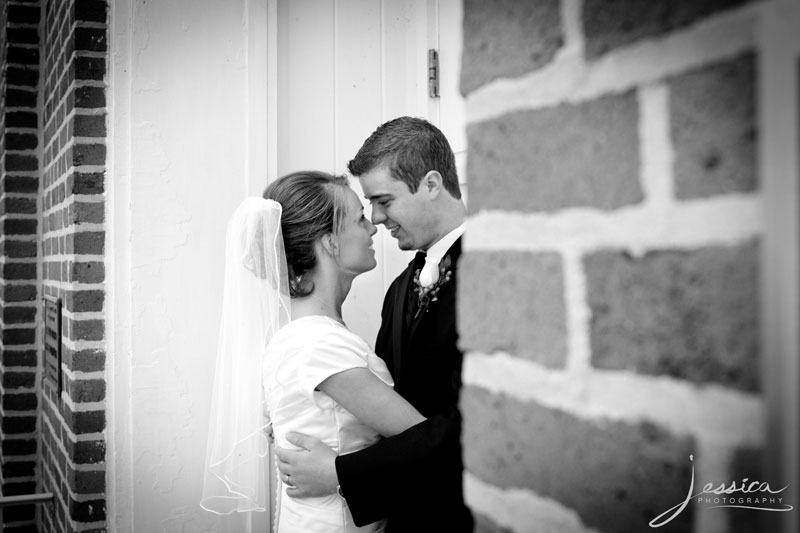 Wedding Portrait of Emily Troyer Beachy and Hans Beachy 