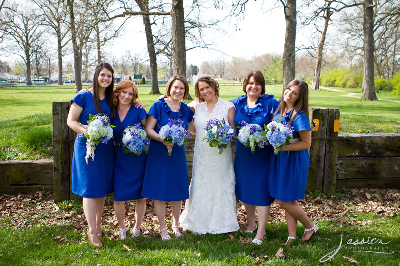 Bridal Party Pic of Kevin and Gayle Buerge