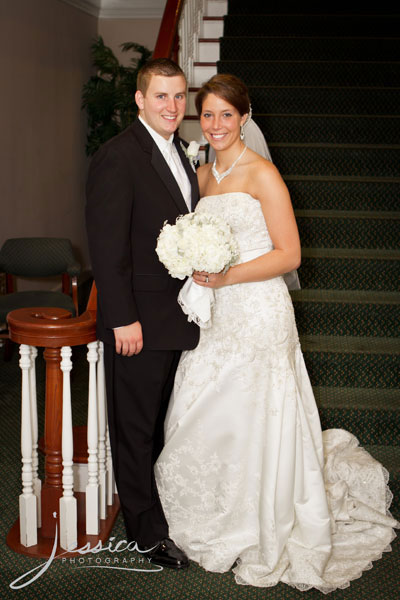 Wedding Pic of Thomas & Jacquelene Hayes at Wedgewood Country Club Powell Ohio