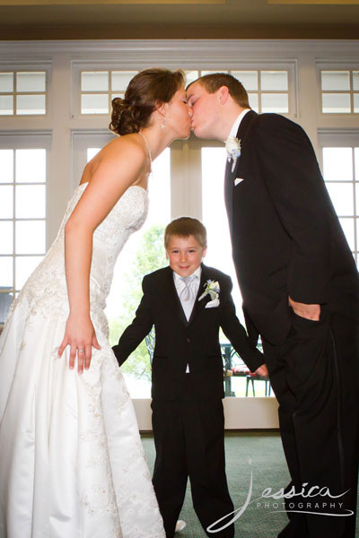 Ring Bearer Pic of Thomas & Jacquelene Hayes at Wedgewood Country Club Powell Ohio