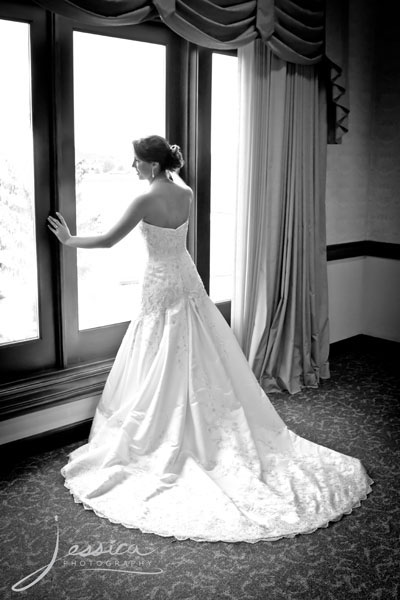 Wedding Pic of  Jacquelene Hayes at Wedgewood Country Club, Powel Ohio