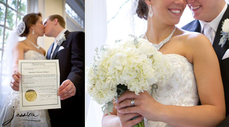 Wedding Pic of Thomas & Jacquelene Hayes at Wedgewood Country Club Powell Ohio