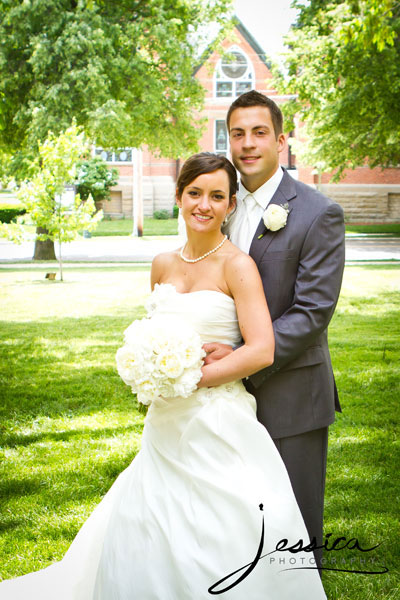 Wedding Portrait of Stephen and Amber Spires