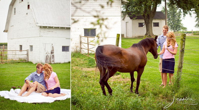 Engagement Portrait of Derek Davis and Ashley Southard