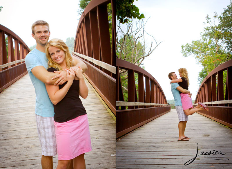 Engagement Portrait of Derek Davis and Ashley Southard