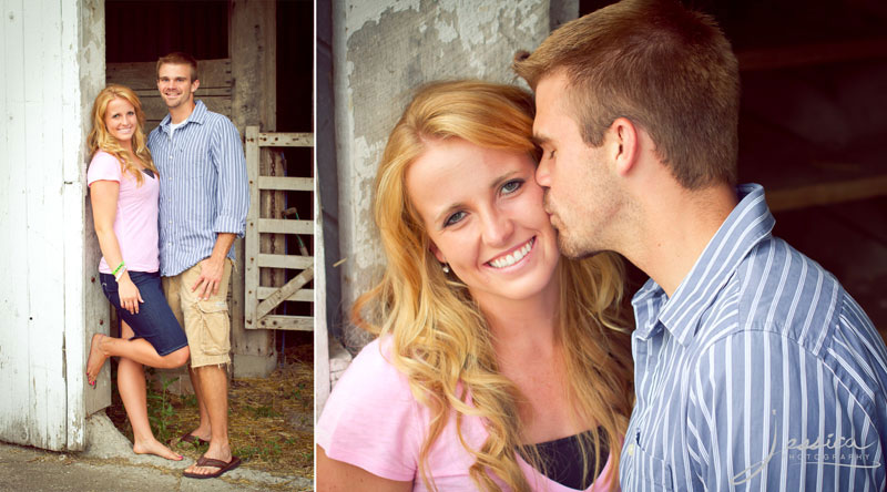 Engagement Portrait of Derek Davis and Ashley Southard