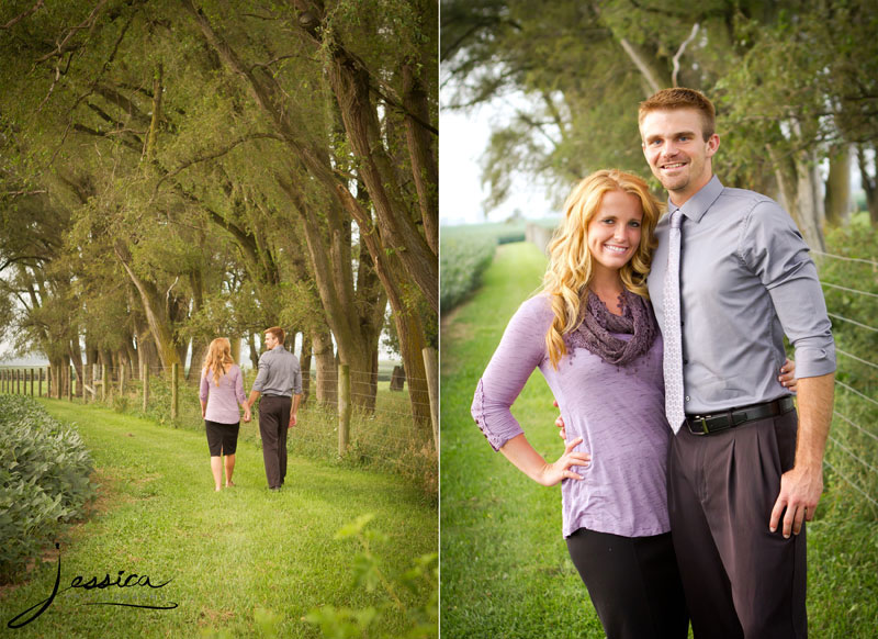 Engagement Portrait of Derek Davis and Ashley Southard