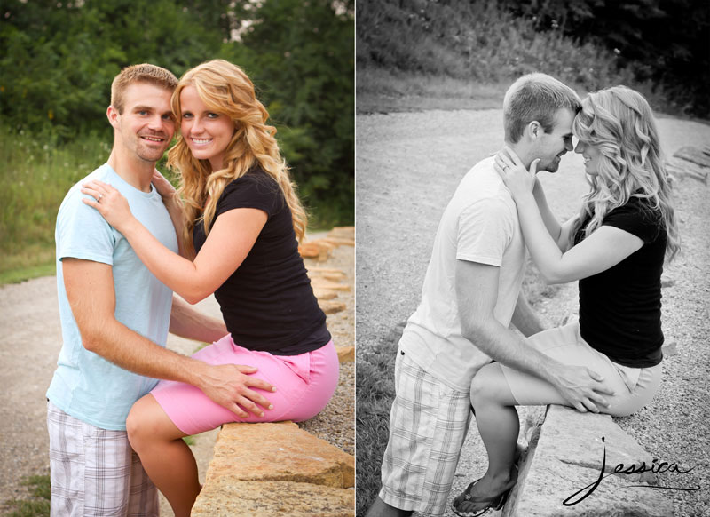 Engagement Portrait of Derek Davis and Ashley Southard