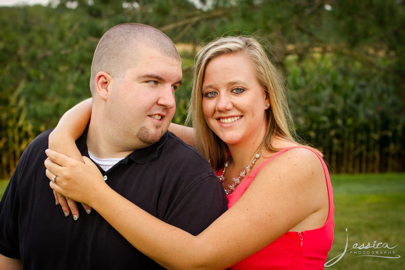 Engagement Pic of Drew Komer and Brittany Miller
