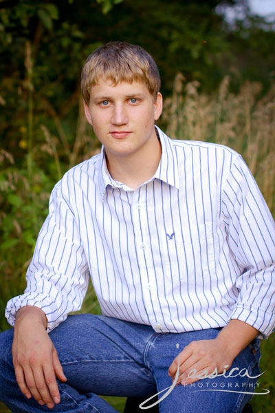 Senior Portrait of JB Miller