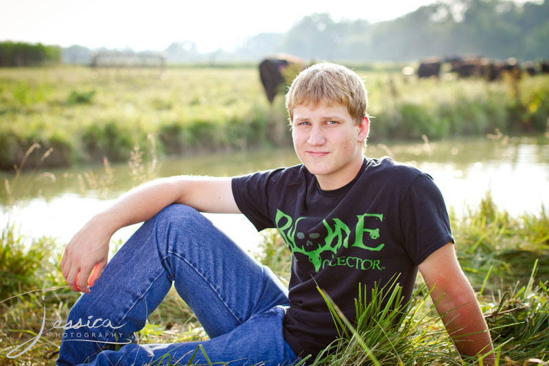 Senior Portrait of JB Miller