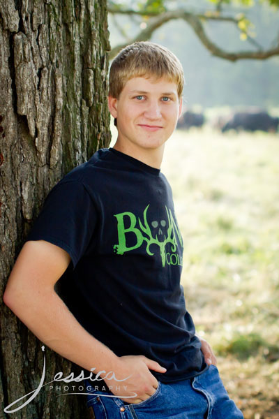 Senior Portrait of JB Miller