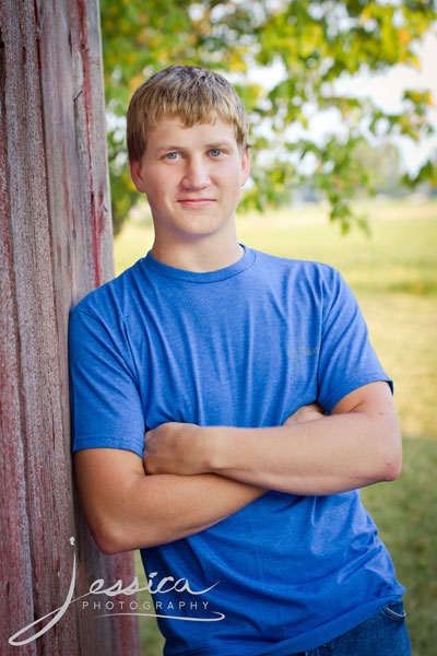 Senior Portrait of JB Miller