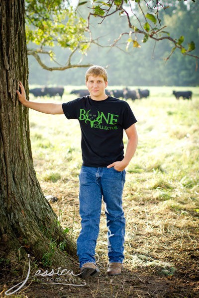 Senior Portrait of JB Miller