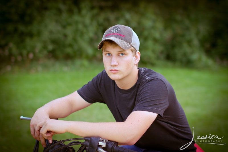 Senior Portrait of JB Miller