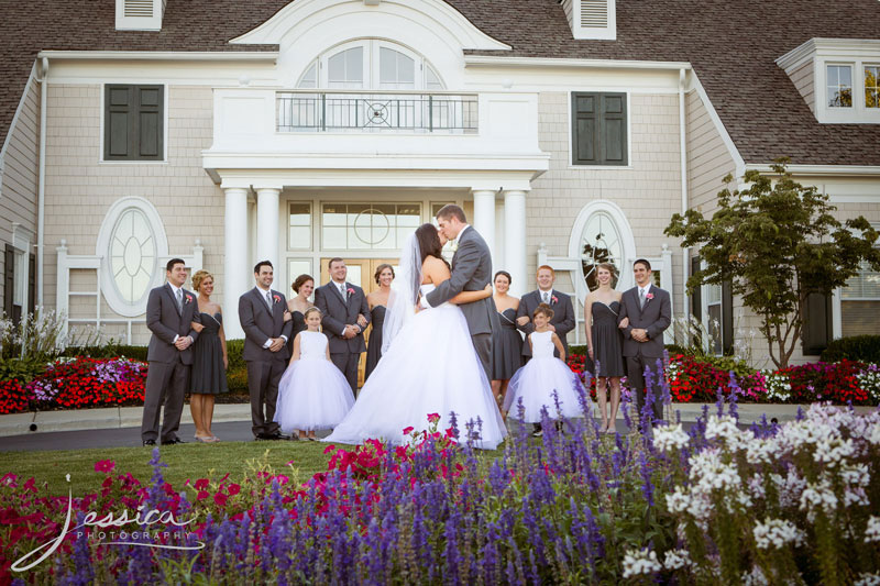 Picture of bridal party at Heritage Golf Course in Hilliard Ohio