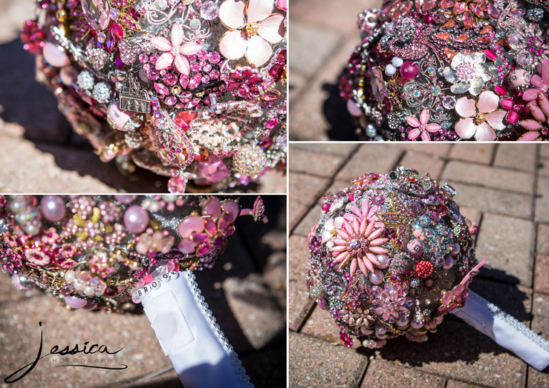 Pictures of Brooke Roberts jeweled bouquet