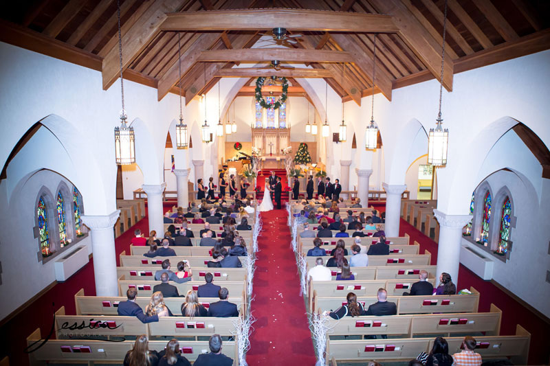 Ceremony pic at Parkview Methodist Church in Columbus Ohio