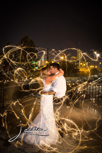 Magical love with Sparklers