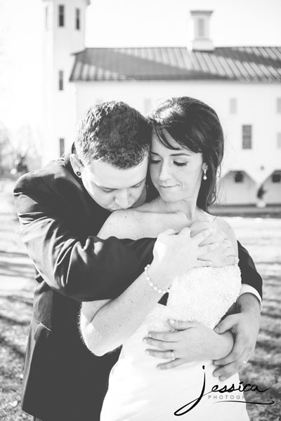 Picture of Jeff and Stephanie Roby Abbott at Rosedale Farms in Westerville Ohio