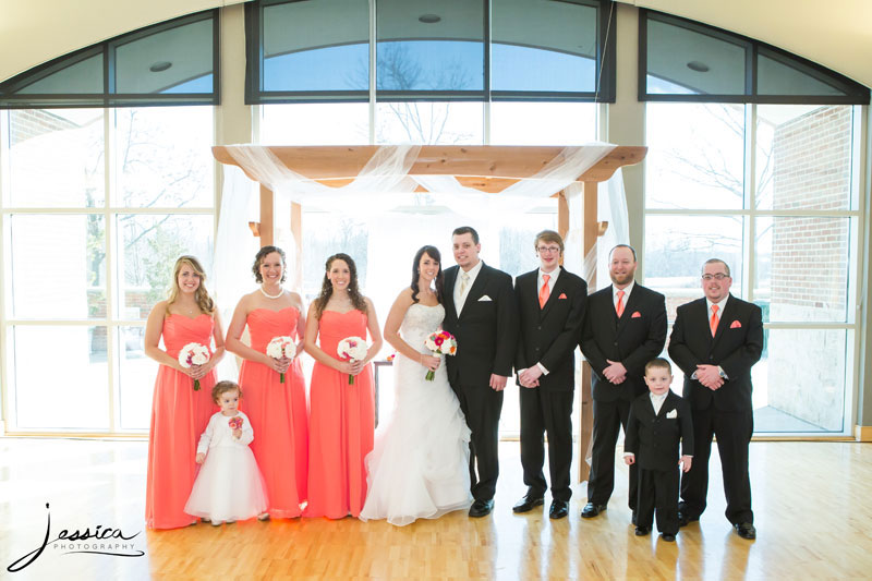 Picture of bridal party