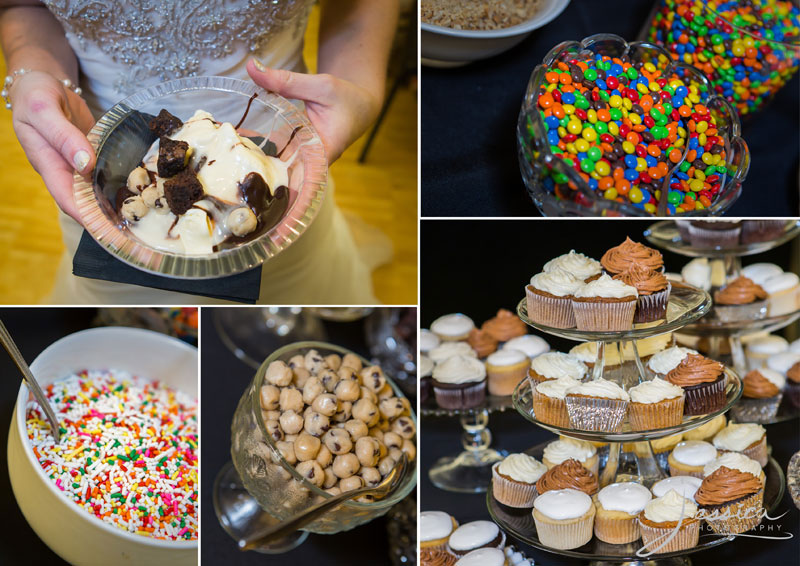 Ice cream sundae bar pictures