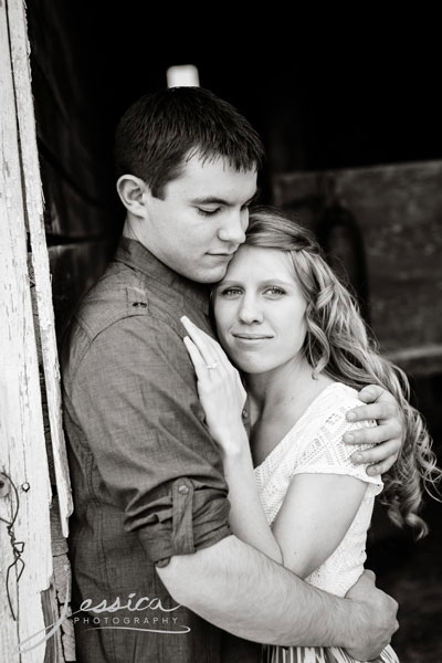Engagement portrait of Jeff Wildermuth and Sarah Bell Wildermuth