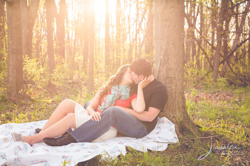 Romantic Engagement Picture