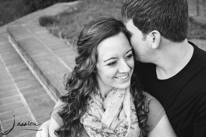 Engagement picture of Sarah Kramer and Mike Yoder