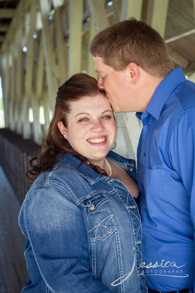 Engagement portrait of Lyndsey Redding and John Wood