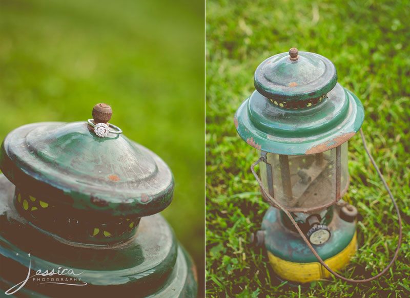 Ring on a lantern