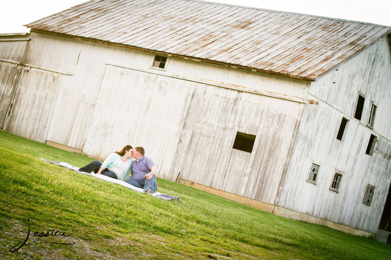 Engagement Portrait of John Wood and Lyndsey Redding 