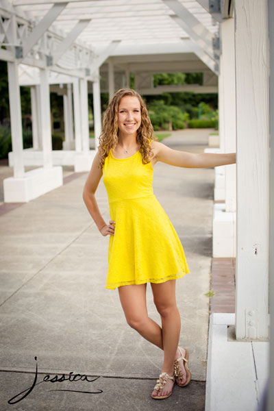 Portrait of Tracy Burkholder at the Franklin Park Conservatory Ohio