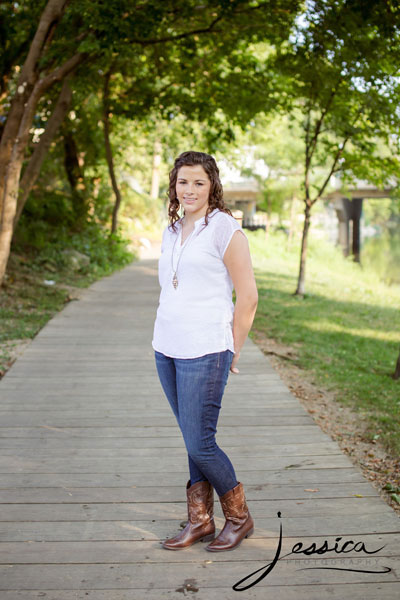 Senior portrait of Kristina Cooley